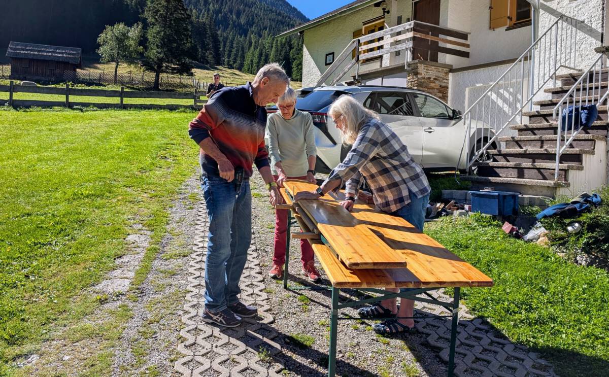 Bänke Ausbessern 2026